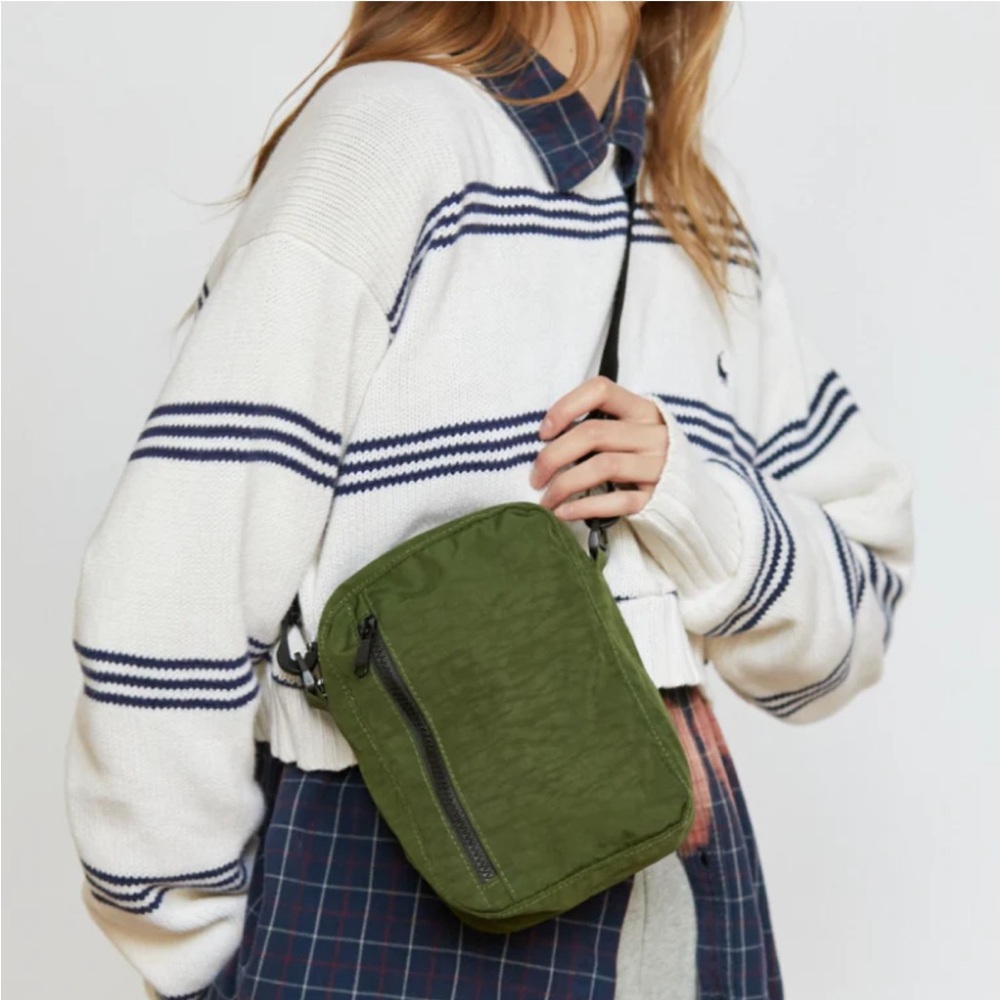 Baggu Green Crossbody Bag